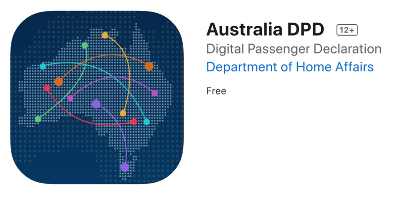 オーストラリアデジタル旅客申告アプリ